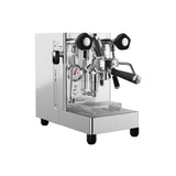 The Lelit Mara X3 Semi-Automatic Heat-Exchange Espresso Machine PL62X3 features stainless steel design, a portafilter handle, pressure gauge, knobs, dual probe PID system, and drip tray—all set against a plain white background.