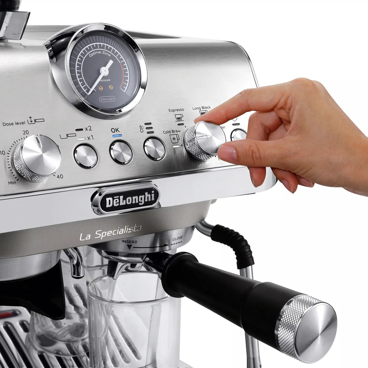 De'Longhi La Specialista Arte Evo Semi-Automatic Espresso Machine EC9250M (Metal) Espresso Machine DeLonghi