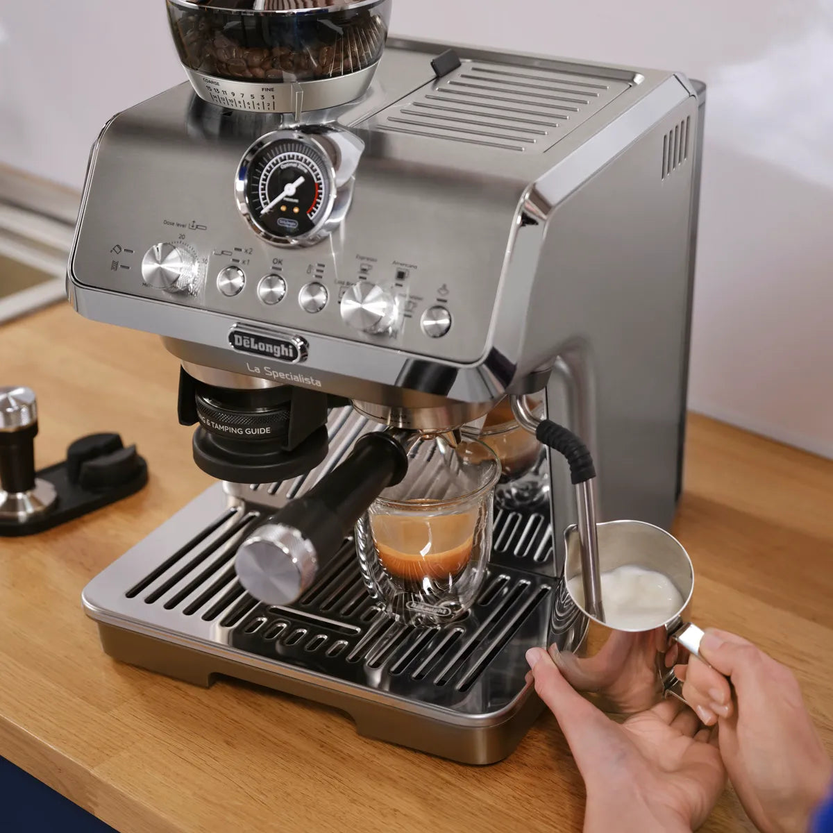 De'Longhi La Specialista Arte Evo Semi-Automatic Espresso Machine EC9250M (Metal) Espresso Machine DeLonghi