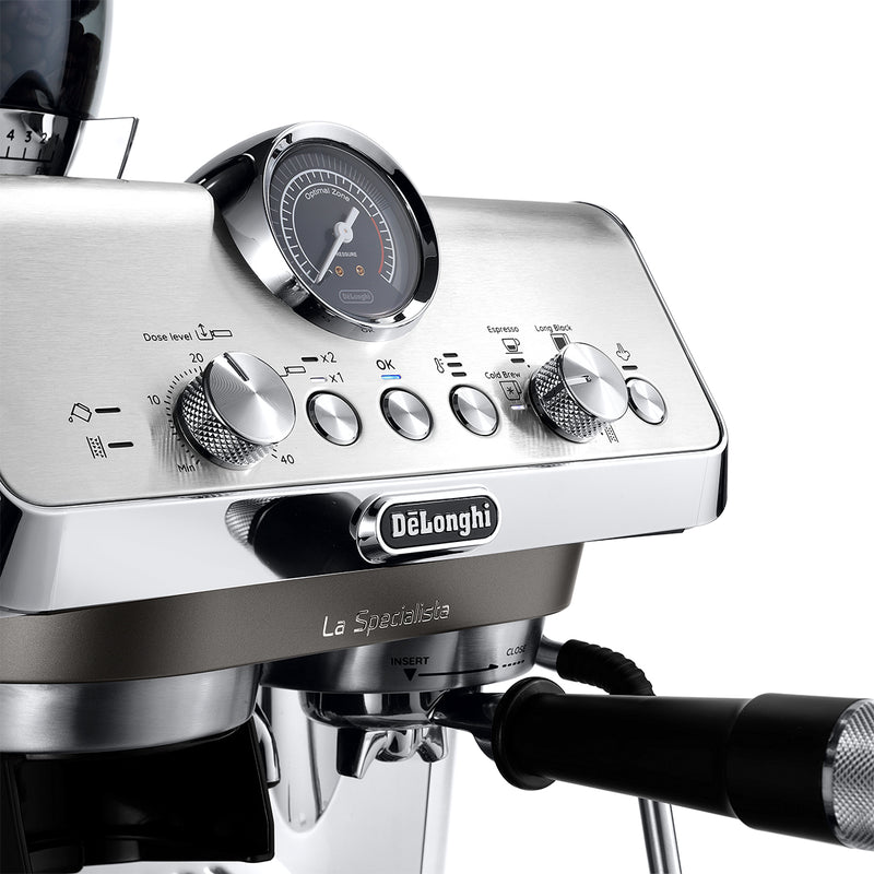 DeLonghi La Specialista Arte Evo Semi-Automatic Espresso Machine with Cold Brew EC9255M