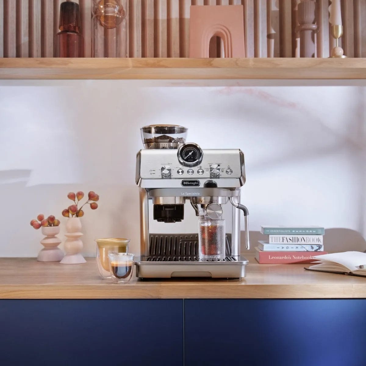 De'Longhi La Specialista Arte Evo Semi-Automatic Espresso Machine with Cold Brew EC9255M Espresso Machine DeLonghi