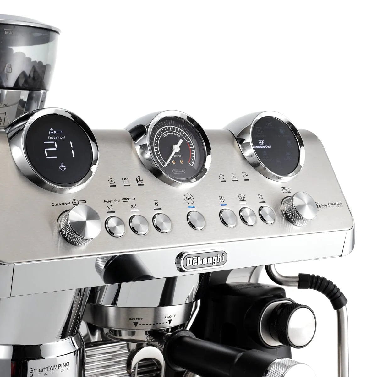 De'Longhi La Specialista Maestro Espresso Machine with Cold Brew EC9885M (Silver) Espresso Machine DeLonghi