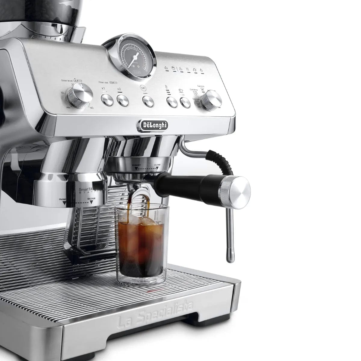 De'Longhi La Specialista Opera Semi-Automatic Espresso Machine with Cold Brew EC9555M (Metal) Espresso Machine DeLonghi
