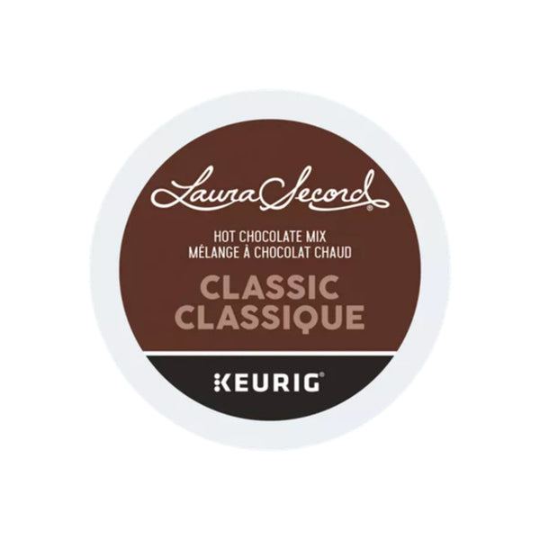 Laura Secord Hot Chocolate Mix K-Cup® Pods (Case of 96) | Best Before Jan 26, 2024