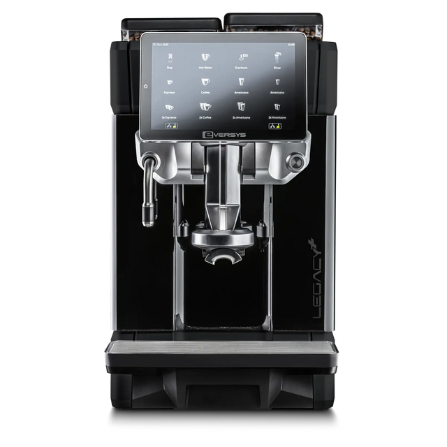 Eversys Legacy+ L'2m Commercial Super Automatic Espresso Machine (Black) Espresso Machine (Commercial) Eversys