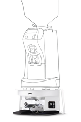 PUQ Press M3 Integrated Tamper for Mahlkonig E65S (White) Tamper PUQ