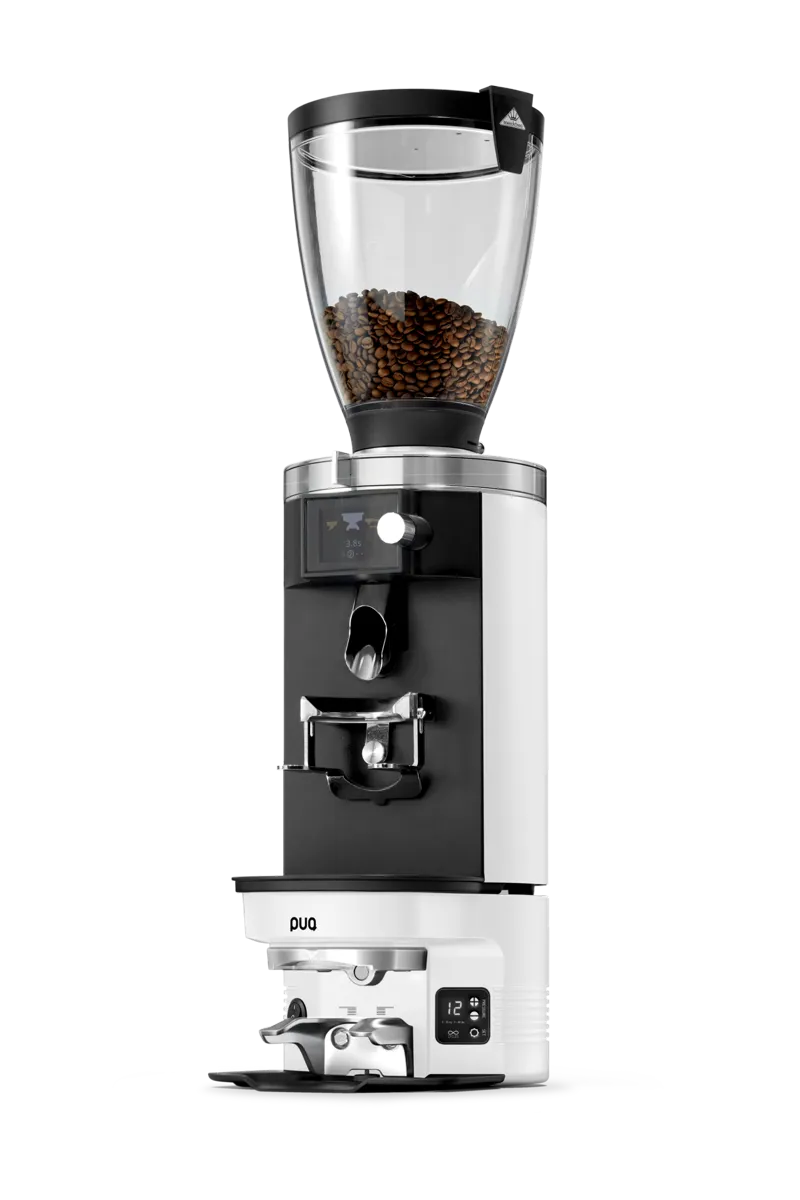 PUQ Press M3 Integrated Tamper for Mahlkonig E65S (White) Tamper PUQ
