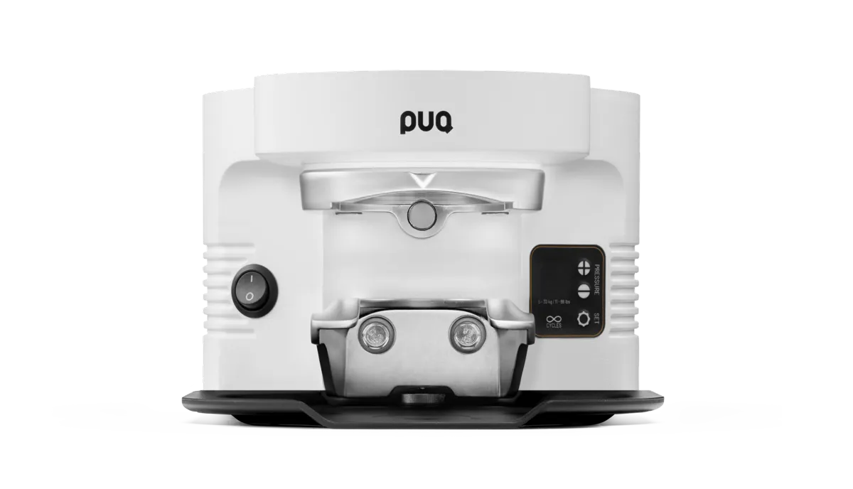 PUQ Press M3 Integrated Tamper for Mahlkonig E65S (White) Tamper PUQ