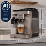 De'Longhi Magnifica Duo Super Automatic Espresso Machine ECAM33080SXB (Silver) Super Automatic Espresso Machine DeLonghi