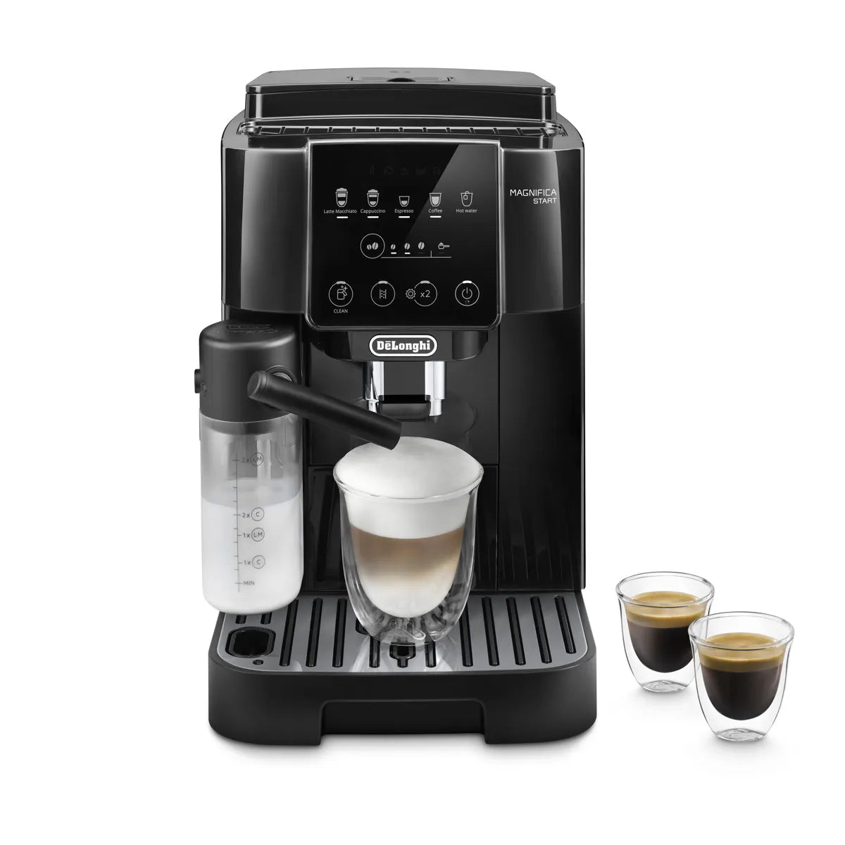 De'Longhi Magnifica Start Super Automatic Espresso Machine with LatteCrema System ECAM22080B (Black) Super Automatic Espresso Machine DeLonghi