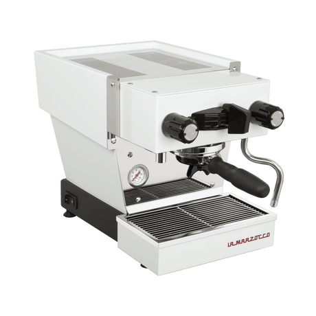 La Marzocco Linea Micra Espresso Machine White - 3/4 front angled view
