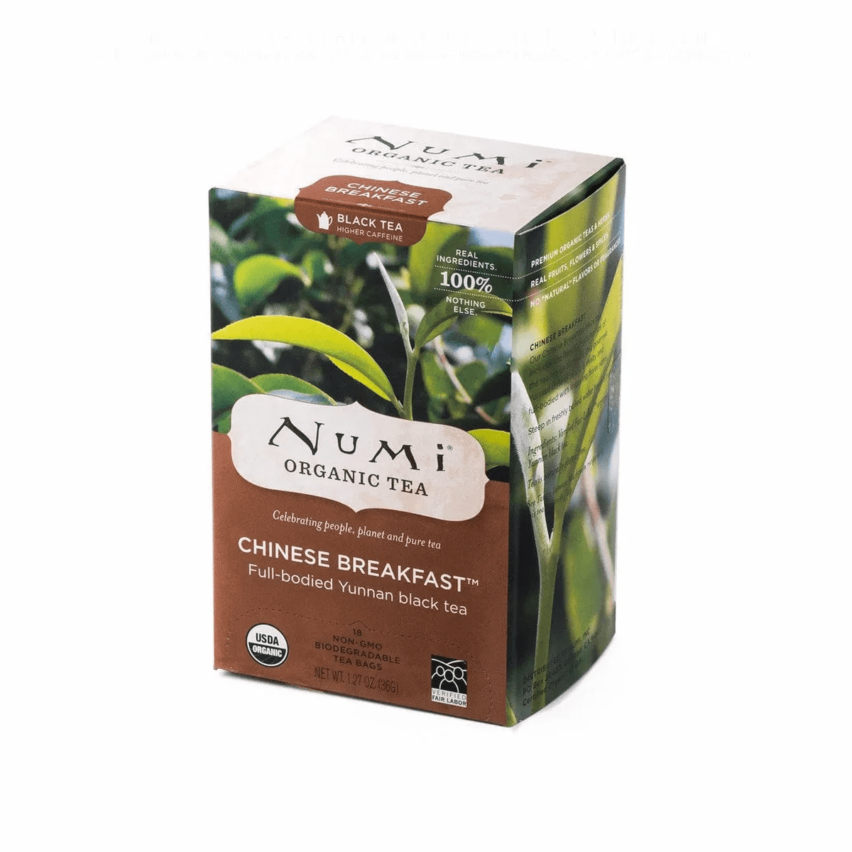 Numi Organic Tea: Chinese Breakfast Tea Bags Tea Bags Numi
