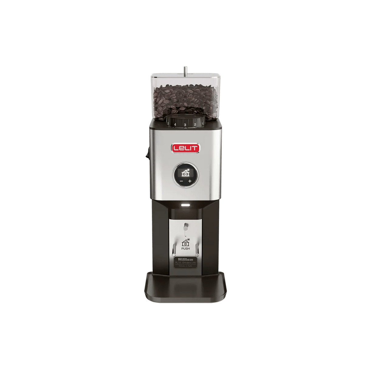 Lelit William Coffee Grinder PL72 (Brushed Stainless Steel) Coffee Grinder Lelit