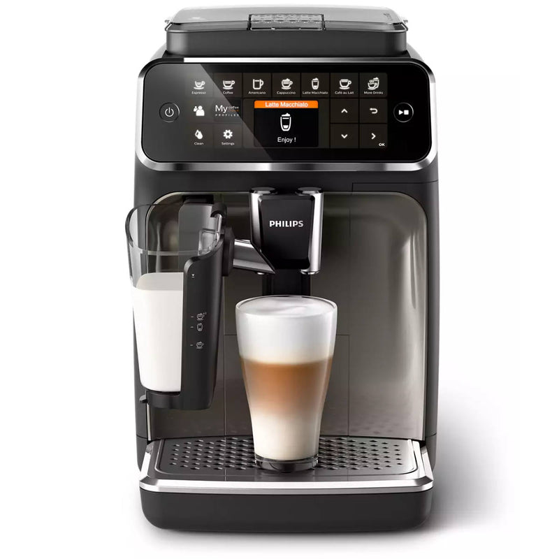 Philips 4300 LatteGo Super Automatic Espresso, Cappuccino, & Latte Macchiato Machine EP4347/94 - Demo