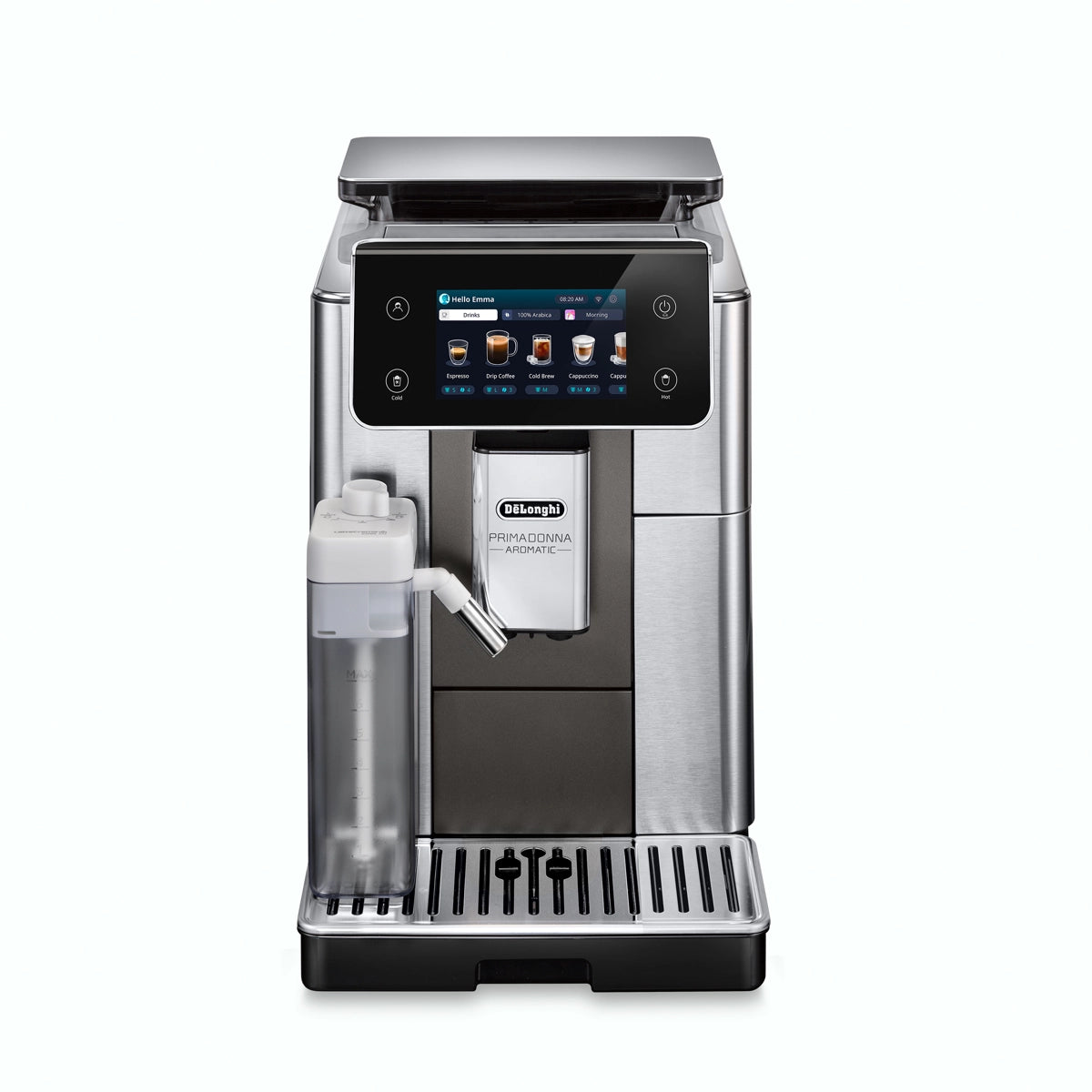 De'Longhi PrimaDonna Aromatic Super Automatic Espresso Machine ECAM63075TM Super Automatic Espresso Machine DeLonghi