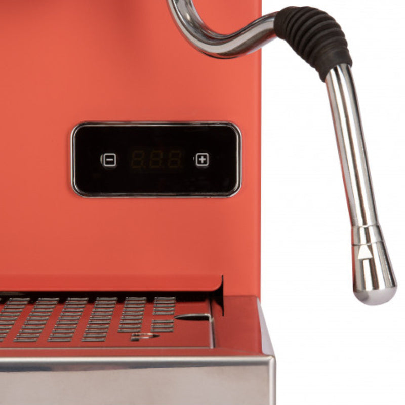 Profitec Go (Red) Espresso Machine & Eureka Mignon Facile Grinder (Black) Bundle
