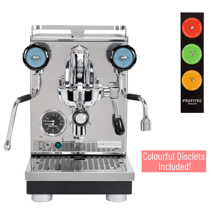 Profitec Pro 400 Espresso Machine & DF64 Gen 2 (White) Bundle
