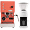 Profitec Go (Red) Espresso Machine & Baratza Encore ESP (White) Grinder Bundle