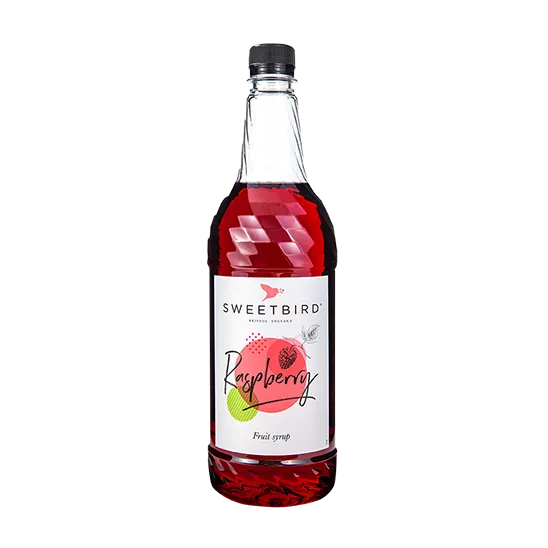 Sweetbird Raspberry Syrup (1 Litre) Syrups Sweetbird