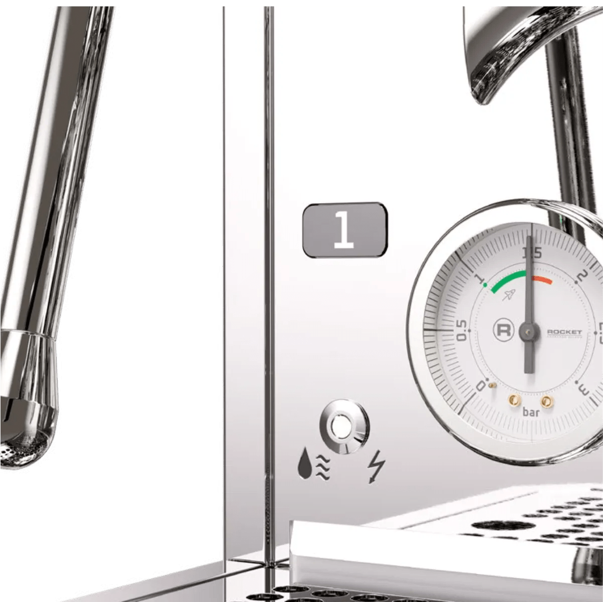 Rocket Giotto Fast Type R Espresso Machine RE752E3A12 (Chrome) Espresso Machine (Prosumer) Rocket