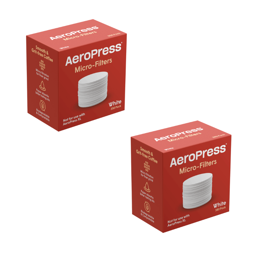 AeroPress White Paper Micro-Filters (2 Packs, 700 Count) Accessory AeroPress
