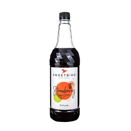Sweetbird Strawberry Syrup (1 Litre) Syrups Sweetbird