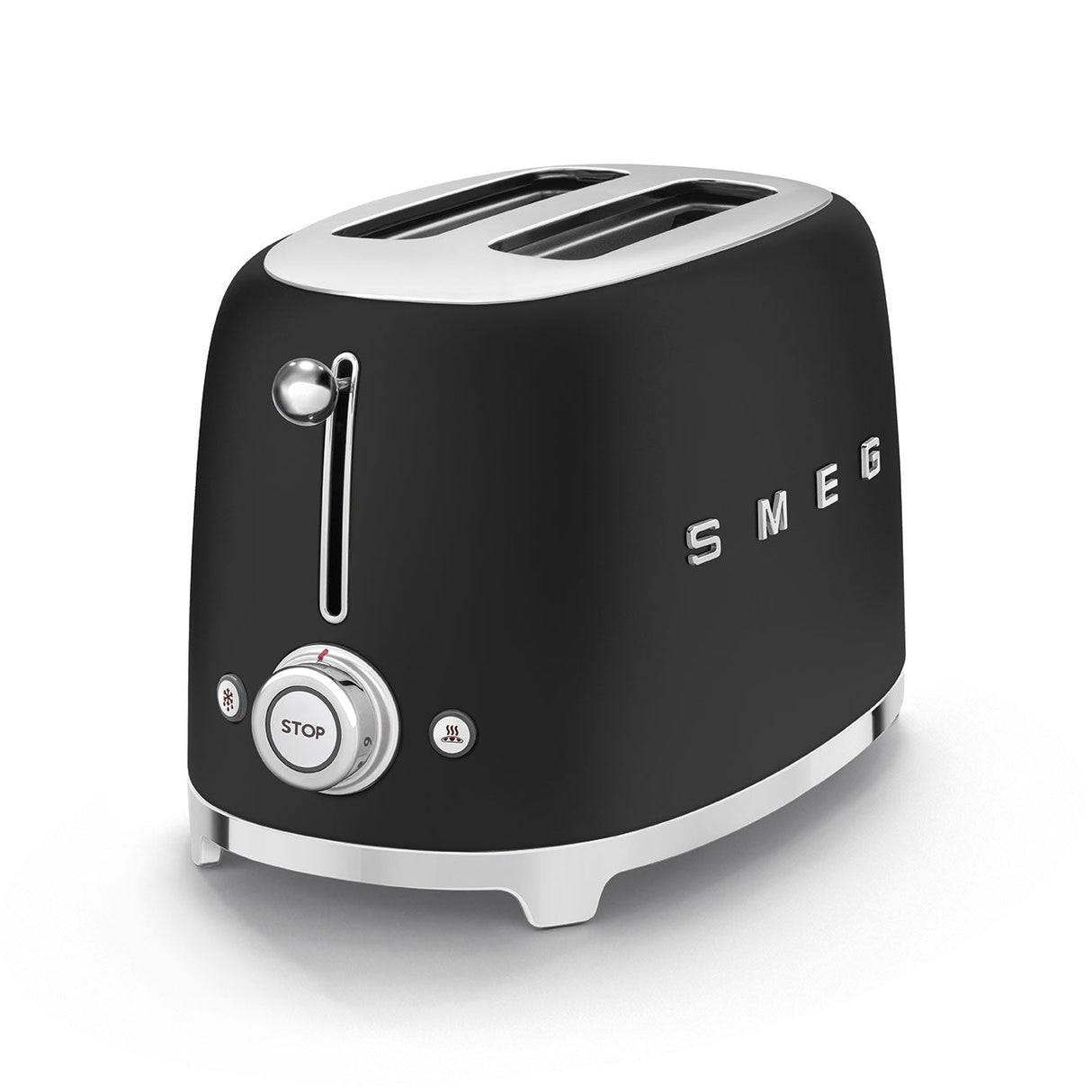 Smeg Retro-Style 2-Slice Toaster TSF01BLMUS (Matte Black) Toaster Oven Smeg