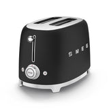 Smeg Retro-Style 2-Slice Toaster TSF01BLMUS (Matte Black) Toaster Oven Smeg