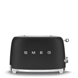 Smeg Retro-Style 2-Slice Toaster TSF01BLMUS (Matte Black) Toaster Oven Smeg