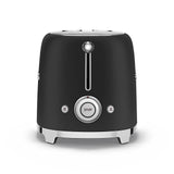 Smeg Retro-Style 2-Slice Toaster TSF01BLMUS (Matte Black) Toaster Oven Smeg