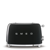 Smeg Retro-Style 2-Slice Toaster TSF01BLUS (Black) Toaster Oven Smeg