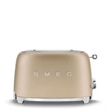 Smeg Retro-Style 2-Slice Toaster TSF01CHMUS (Matte Champagne) Toaster Oven Smeg