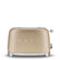 Smeg Retro-Style 2-Slice Toaster TSF01CHMUS (Matte Champagne)