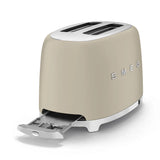 Smeg Retro-Style 2-Slice Toaster TSF01MLMUS (Moon Light Cream) Toaster Oven Smeg