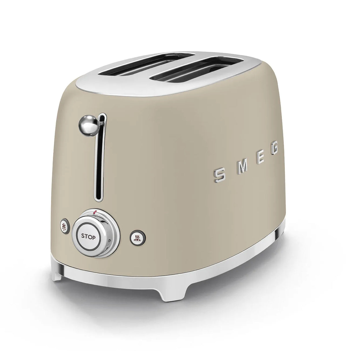 Smeg Retro-Style 2-Slice Toaster TSF01MLMUS (Moon Light Cream) Toaster Oven Smeg