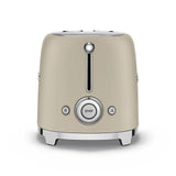 Smeg Retro-Style 2-Slice Toaster TSF01MLMUS (Moon Light Cream) Toaster Oven Smeg