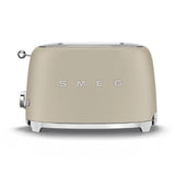Smeg Retro-Style 2-Slice Toaster TSF01MLMUS (Moon Light Cream) Toaster Oven Smeg