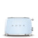 Grille-pain 2 tranches Smeg Rétro TSF01PBUS (Bleu Pastel)
