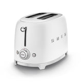 Smeg Retro-Style 2-Slice Toaster TSF01WHMUS (Matte White) Toaster Oven Smeg