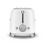 Smeg Retro-Style 2-Slice Toaster TSF01WHMUS (Matte White) Toaster Oven Smeg