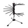 Marcato Tacapasta Pasta Drying Rack (Black)