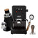 Gaggia Classic E24 Thunder Black, DF54 (Black) Grinder, Bottomless Portafilter, & Tamper Bundle