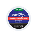 Timothy's Decaffeinated Colombian K-Cup® Recyclable Pods (Case of 96) - Best Before Jan 18, 2024