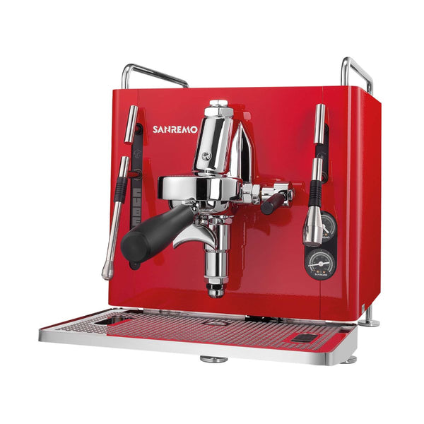 Sanremo Cube R Heat Exchanger Espresso Machine  E61 Group Head  (Red)