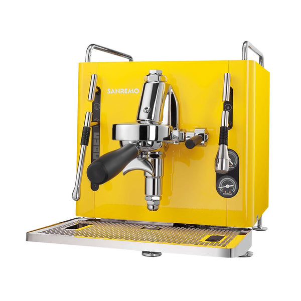 Sanremo Cube R Heat Exchanger Espresso Machine E61 Group Head  (Yellow)