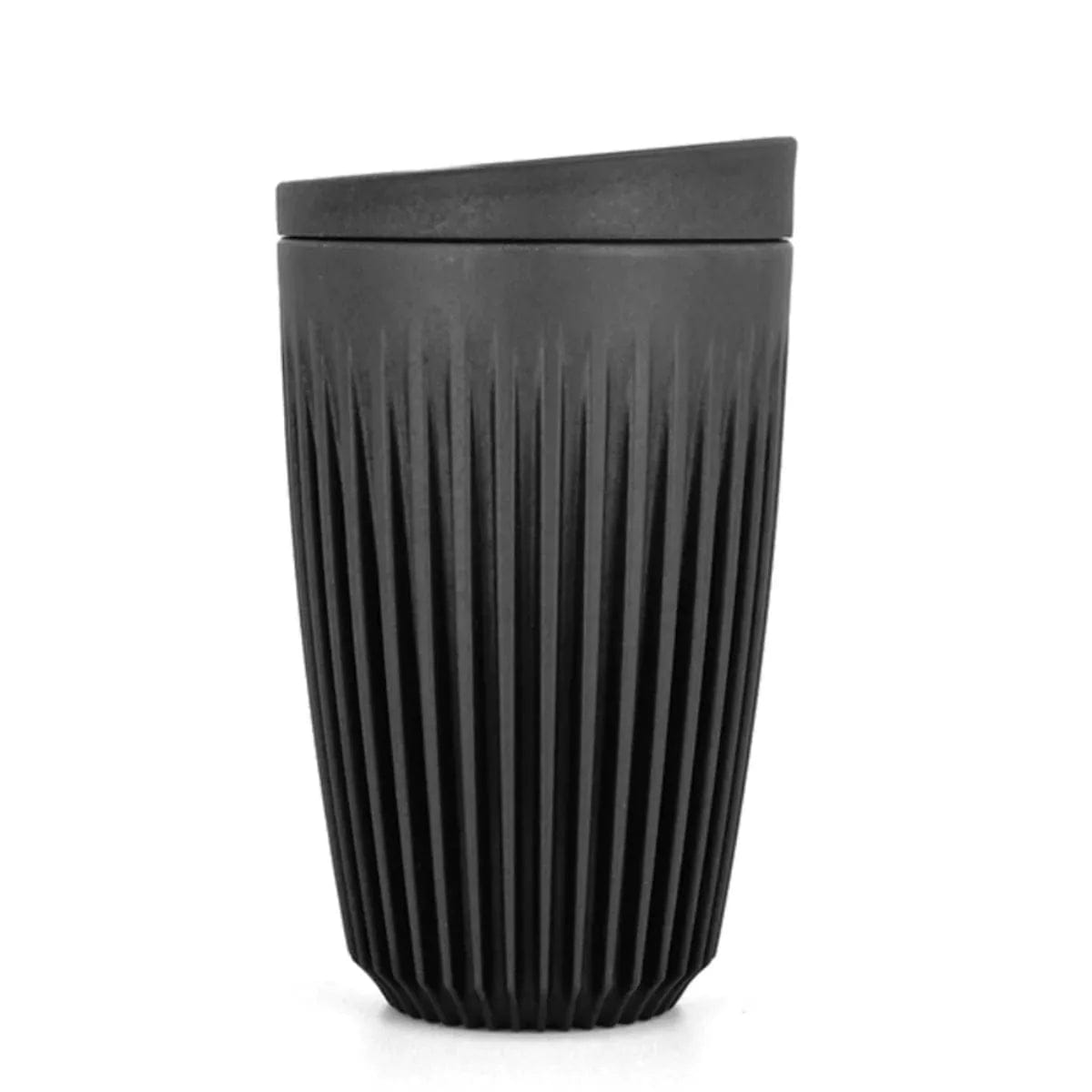 HUSKEE Cup 12 oz/355ml Reusable Coffee Cups (Charcoal) (4-PACK) Accessory Huskee