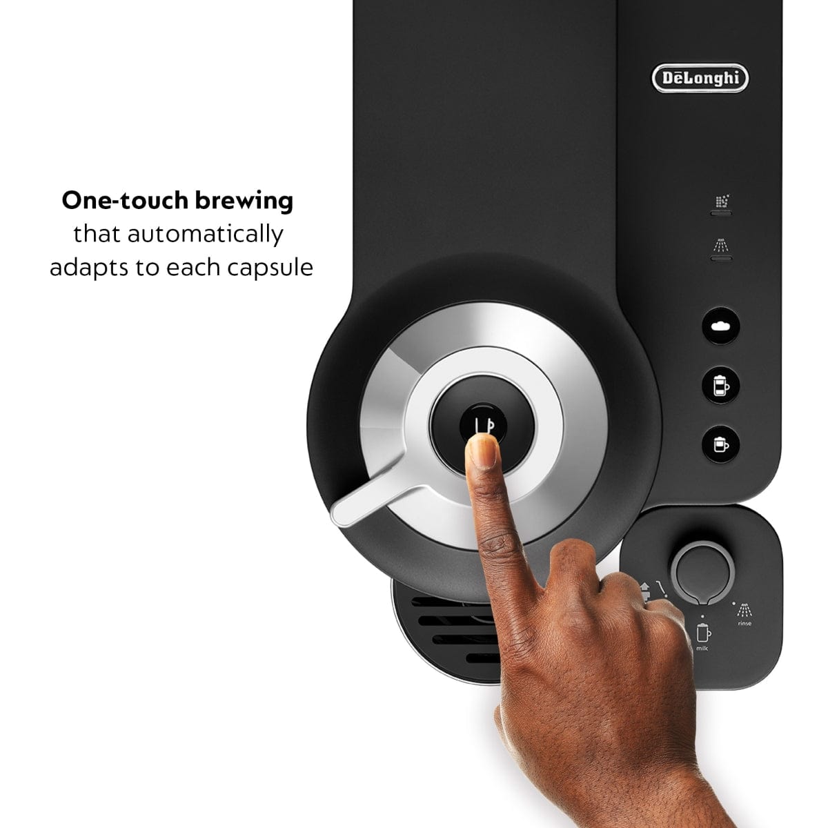 Nespresso Vertuo Lattissima by De'Longhi ENV300B (Matte Black) Nespresso Machine DeLonghi