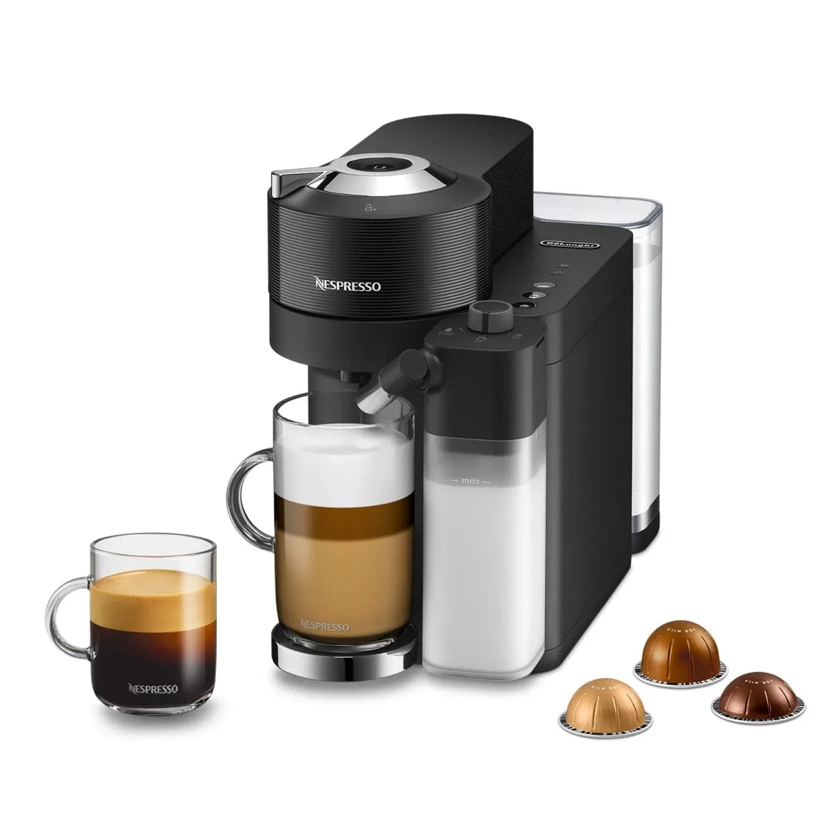 Nespresso Vertuo Lattissima by De'Longhi ENV300B (Matte Black) Nespresso Machine DeLonghi