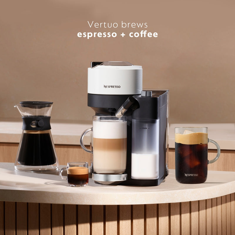 Nespresso Vertuo Lattissima by De'Longhi ENV300W (Matte White)