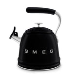Smeg Retro-Style 2.3L Stove Top Whistling Kettle WKF01BL (Black) Kettle Smeg
